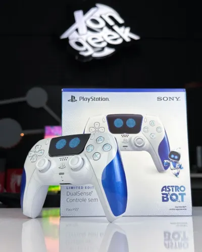 Dualsense Astro Bot PS5 | Aceitamos Cartão, Até 3x Sem Juros | A Pronta Entrega!