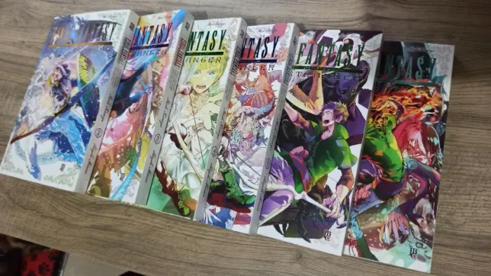 6 Mangás Final Fantasy Lost Stranger Volumes 2, 3, 4, 5, 6, 7
