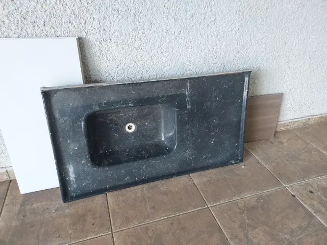 Pia de cozinha 1 metro