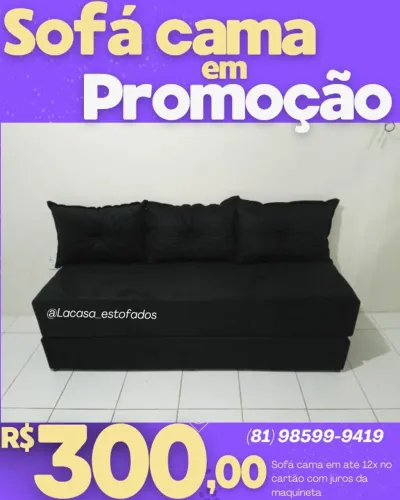 Sofá Cama 3 em 1 em Promoção