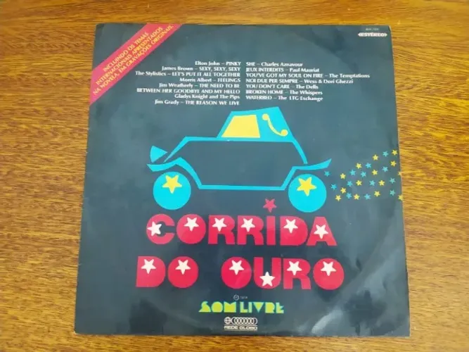 Disco De Vinil Corrida Do Ouro