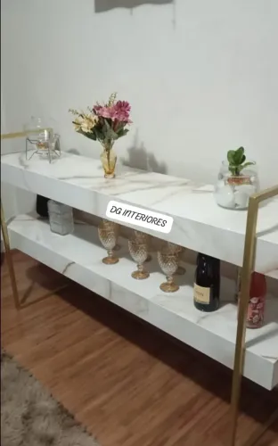 Aparador em porcelanato sob medida , várias cores