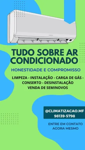 Manutenção e venda de Ar Condicionado