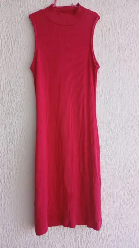 Vestido Pink Gola Alta| riachuelo