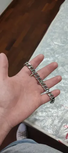 Pulseira Leia o Anúncio Masculina de Aço