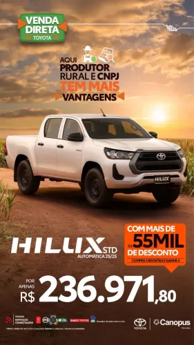 Toyota Hilux CD 4X4 2.8 Diesel Aut. 2025