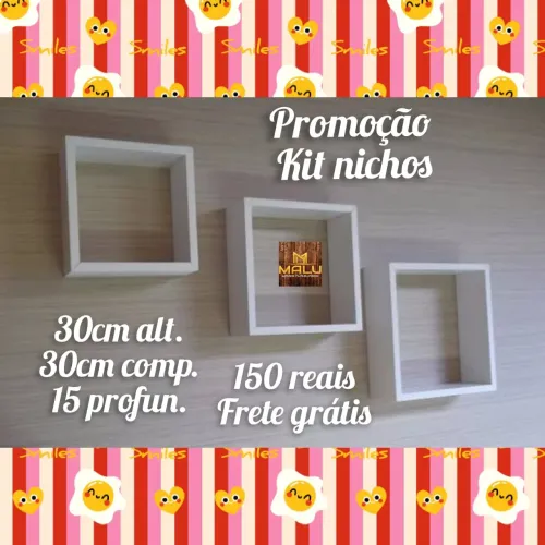 Kit nichos 