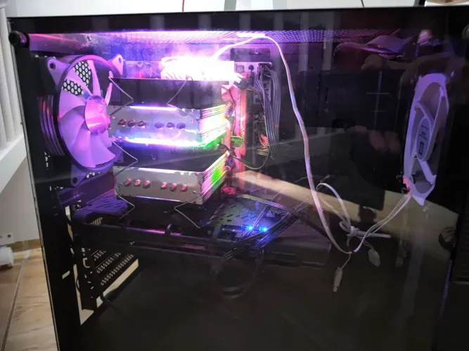 Computador Xeon 2650V4 2,2ghz, 16gb de memória DDR4, placa Rx5700