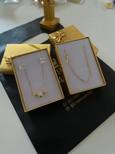 Presente dia das mães | Kit amor completo - Semijoia