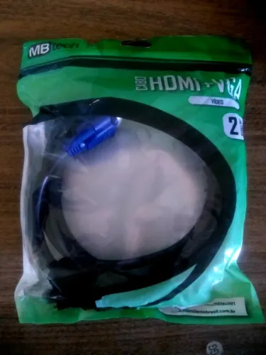 Cabo Conversor HDMI VGA (Entrega Grátis-Produto Novo)