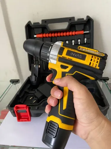 FURADEIRA E PARAFUSADEIRA ELÉTRICA 24 PEÇAS 12V - SCR-12912 INOVA