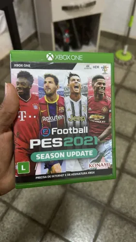 Jogo PES 2021 Xbox One - Mídia Física Impecável (Raro / Colecionador)