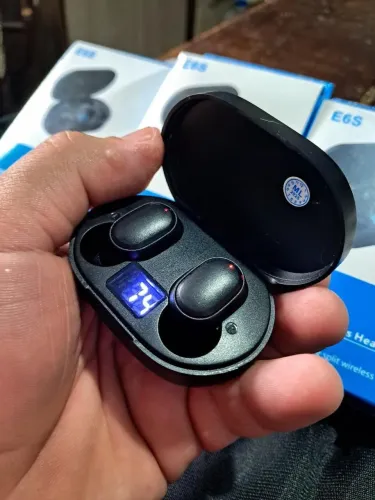 Fone de Ouvido Bluetooth E6s Led