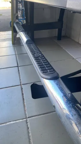 Estribo Prata Cilíndrico (Solar)