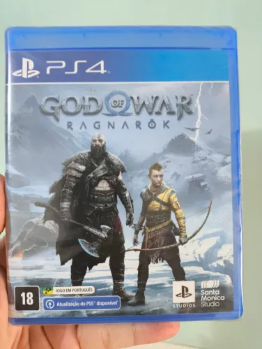 GAME GOD OF WAR Ragnarok - Lacrado na caixa.