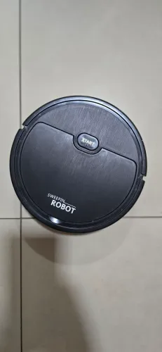 Mini Aspirador de Pó Robô - Limpeza Automática