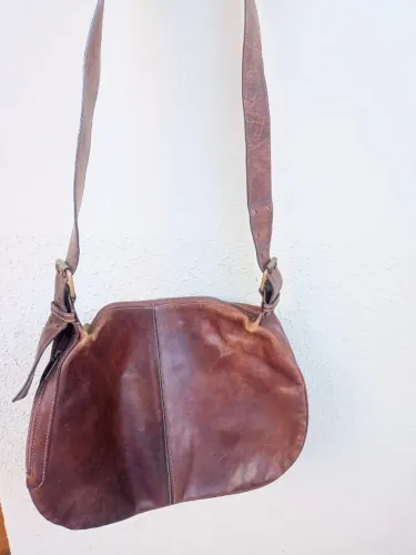 Bolsa couro legítimo