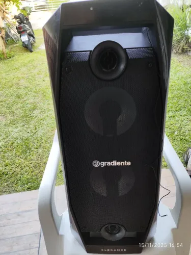 Gradiente caixa amplificada elegance