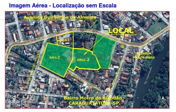 Área à venda, 12000 m² por R$ 4.270.000 - Morro do Algodão - Caraguatatuba/SP
