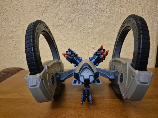 Nave Star Wars droide Hailfire Hasbro!