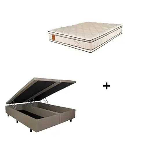 Conjunto: Baú + Colchão Bali - King 193X203X76