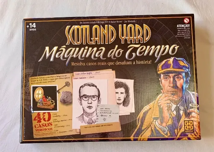 JOGO SCOTLAND YARD Máquina do Tempo