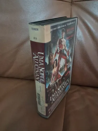 Rara fita VHS Uma Noite Alucinante 3 - Terror