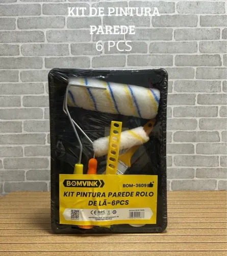 BOM-3609 - KIT PINTURA PAREDE ROLO
