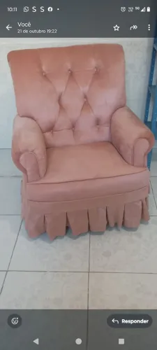 Poltrona de amamentação