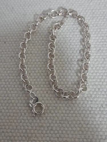 Pulseira prata Elo português