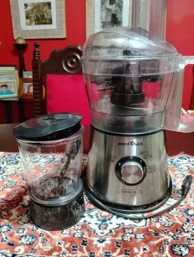 Multiprocessador Tudo em Inox Britânia 127V Potência 400W