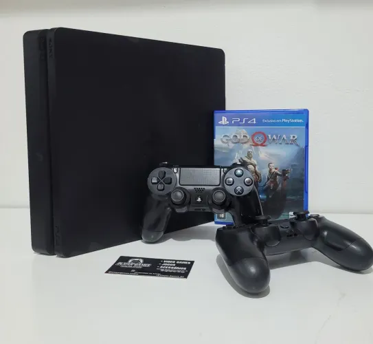 Playstation 4 Slim Completo!! (Aceito Cartão)