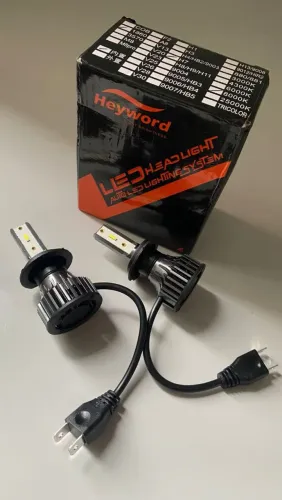 Par de farol de LED H7 8000k