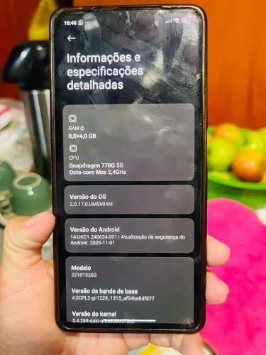 Poco X 5 pro preto 