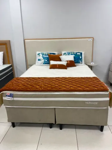 CAMA QUEEN MOLAS ENSACADAS 158X198