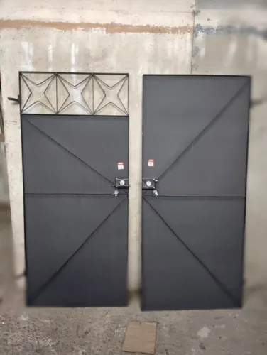 portão social de ferro