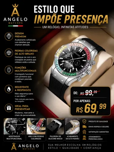 Relogio Masculino MCSTOK