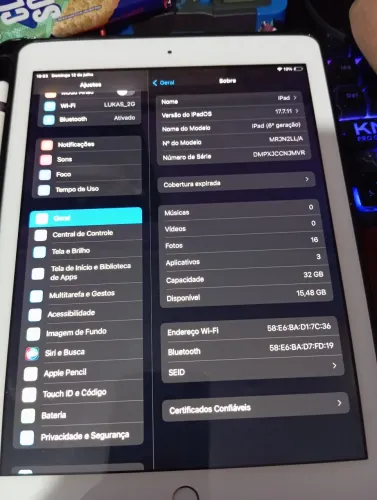 ipad 6 geracao 32gb