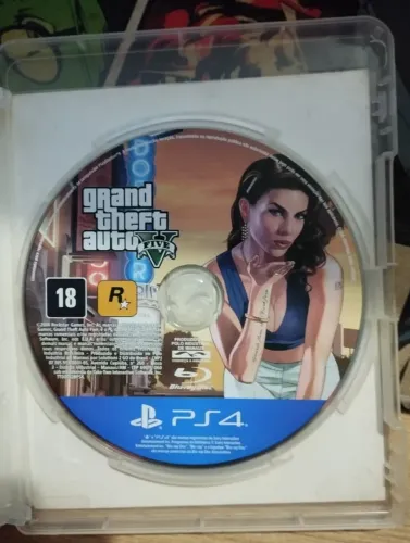 GTA V PS4 - Só Disco