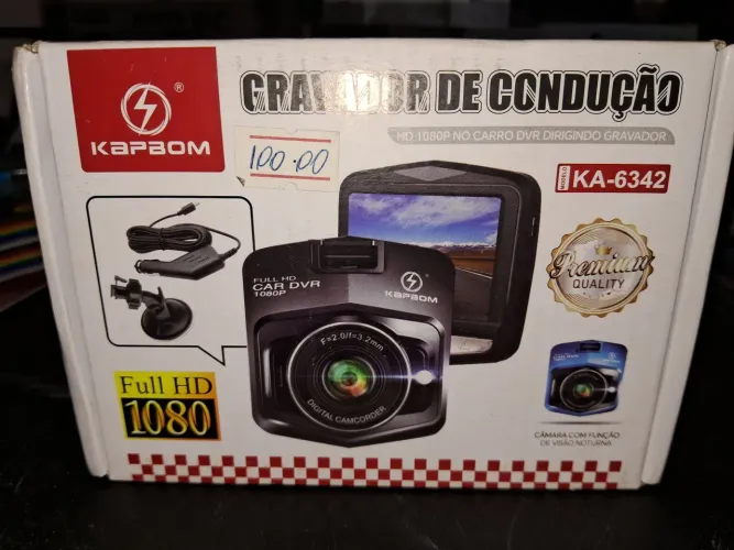 Câmera Automotiva Kapbom  Full HD KA-6342