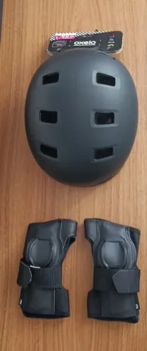 Vendo protetor de mão e capacete