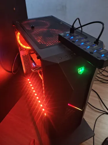 PC Gamer RTX 3060 12GB, 24GB RAM, 2TB (1 SSD 1 HD), 400W + ADAPTADOR DE REDE E BLUETOOTH