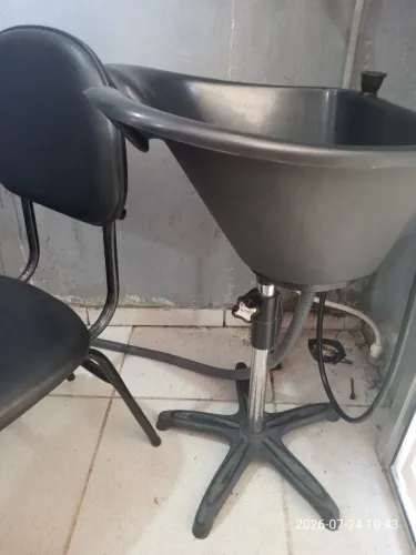 Lavatório portátil para salão ou barbearia