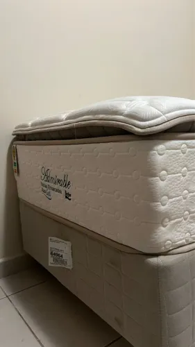 Cama de Solteiro - Linha Prata - Anjos Colchões