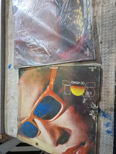 lps diversos 2 unidades fagner e Caetano
