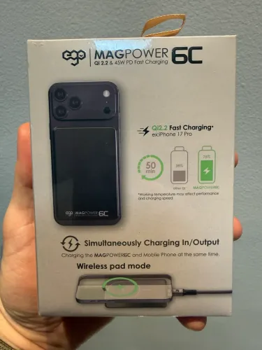Ego Magpower 6c 45w & Qi2.2 10000mah Powerbank