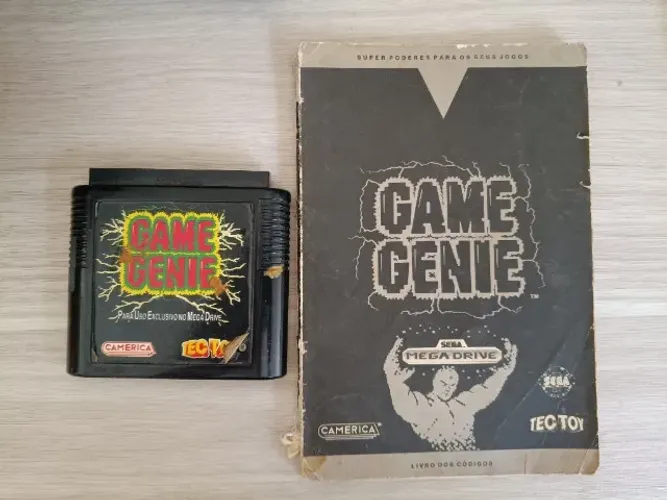 Game Genie + Livro de Códigos