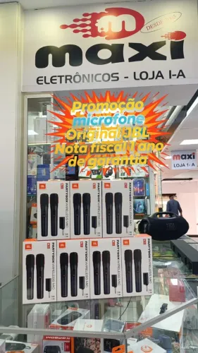 KIT MICROFONE JBL PARTYBOX ORIGINAL - SOM PROFISSIONAL!