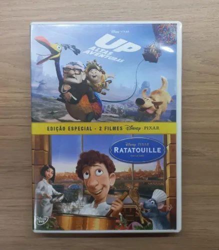 Dvd Original Up altas aventuras e Ratatoulie