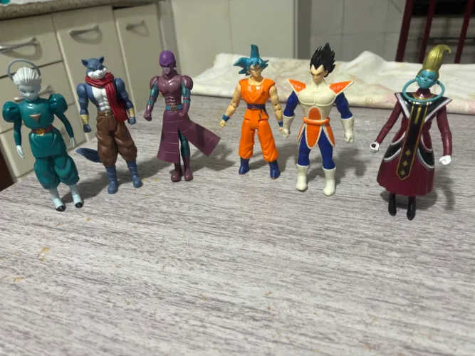 Bonecos Dragon Ball kit com 6